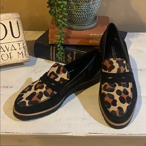 Vaneli Genuine Calf Fur Loafers NWT